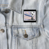 hindenburg vierkante button 5,1 cm (In situ)