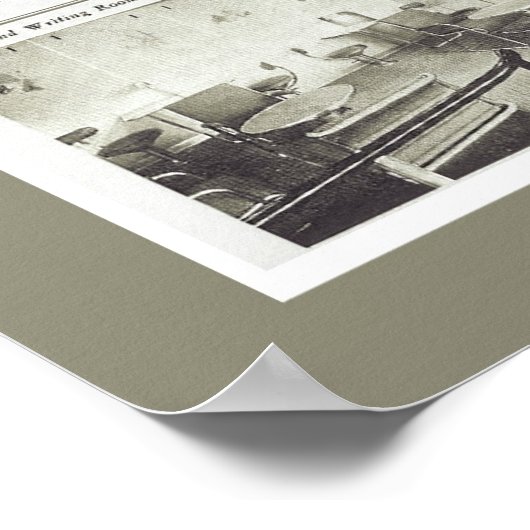 Hindenburg Vintage Travel Brochures Poster (Hoek)