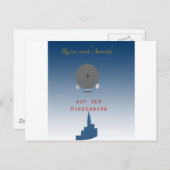 Hindenburg Zeppelin Briefkaart (Voorkant / Achterkant)