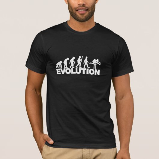 hindert evolutierespoor en veld t-shirt (Voorkant)