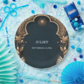 Hindi Henna Mehndi Indiase stijl Vrijgezellenfeest Papieren Bordje (Feest)