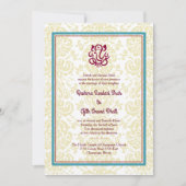 Hindoe bruiloft uitnodiging (Voorkant)