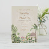 Hindoe bruiloft uitnodiging Indiase trouwkaarten (Staand voorkant)