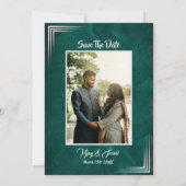 Hindoe bruiloft uitnodiging met aangepaste Afbeeld (Achterkant)