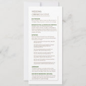 HINDOE CEREMONIE BRUILOFT PROGRAMMA (Achterkant)