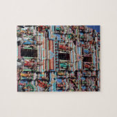Hindoe-dealiteiten en -goden op tempelgopuram legpuzzel (Horizontaal)