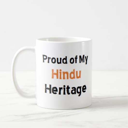 hindoe-erfgoed koffiemok (Links)