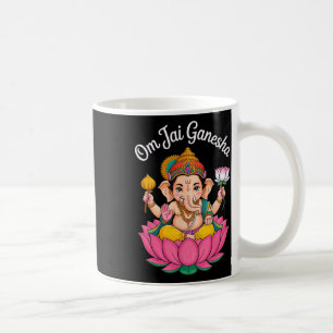 Hindoe Ganesha Puja Olifant God India Meditatie Y Koffiemok