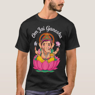 Hindoe Ganesha Puja Olifant God India Meditatie Y T-shirt