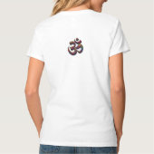Hindoe God Ganesh / Ganesha Dames T-shirt (Achterkant)