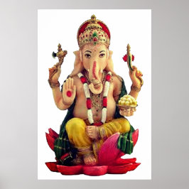 Hindoe God Ganesh Poster