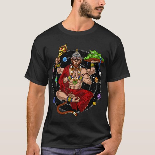 Hindoe God Hanuman T-shirt (Voorkant)