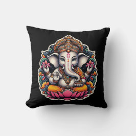 Hindoe God Heer Ganesh / Ganesha kussen