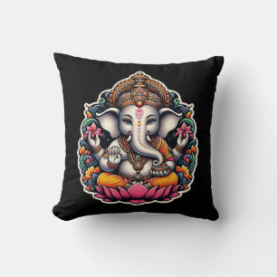 Hindoe God Heer Ganesh / Ganesha kussen