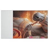 Hindoe God met Paard - Stof (Fat Quarter)