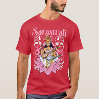Hindoe God Saraswati T-shirt