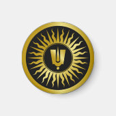 Hindoe God Tilak Teken Magneet (Voorkant)