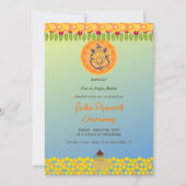 Hindoe Huis Warming Griha Pravesh Chakra Ganesha Kaart (Voorkant)