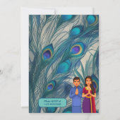 Hindoe Huis Warming Griha Pravesh Golden Chakra Kaart (Achterkant)