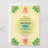 Hindoe Huis Warming Griha Pravesh Ingewikkeld Ontw Kaart (Voorkant)