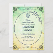 Hindoe Huis Warming Griha Pravesh Kaart (Voorkant)