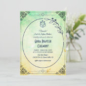 Hindoe Huis Warming Griha Pravesh Kaart (Staand voorkant)