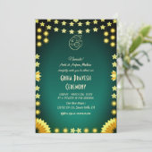 Hindoe Huis Warming Griha Pravesh Kaart (Staand voorkant)