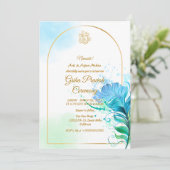 Hindoe Huis Warming Griha Pravesh Kaart (Staand voorkant)