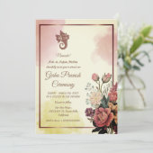 Hindoe Huis Warming Griha Pravesh Kaart (Staand voorkant)