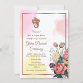 Hindoe Huis Warming Griha Pravesh Kaart (Voorkant)