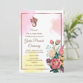 Hindoe Huis Warming Griha Pravesh Kaart (Staand voorkant)