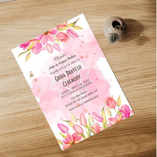 Hindoe Huis Warming Griha Pravesh Kaart