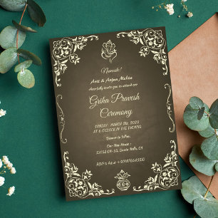 Hindoe Huis Warming Griha Pravesh Kaart