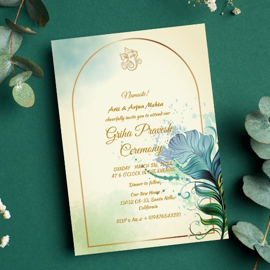 Hindoe Huis Warming Griha Pravesh Kaart