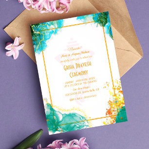 Hindoe Huis Warming Griha Pravesh Kaart