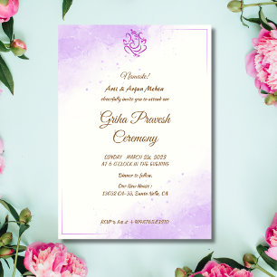 Hindoe Huis Warming Griha Pravesh Kaart