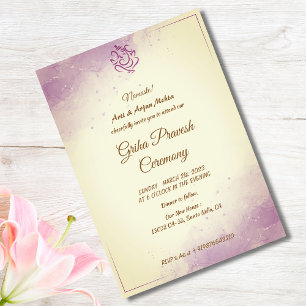 Hindoe Huis Warming Griha Pravesh Kaart