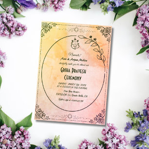 Hindoe Huis Warming Griha Pravesh Kaart