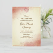 Hindoe Huis Warming Griha Pravesh Kaart (Staand voorkant)