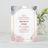 Hindoe Huis Warming Griha Pravesh Kaart (Staand voorkant)