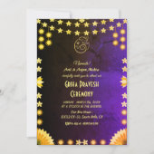 Hindoe Huis Warming Griha Pravesh Kaart (Voorkant)