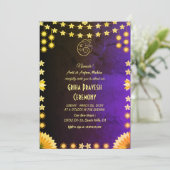 Hindoe Huis Warming Griha Pravesh Kaart (Staand voorkant)