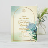 Hindoe Huis Warming Griha Pravesh Kaart (Staand voorkant)