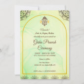 Hindoe Huis Warming Griha Pravesh Kaart (Voorkant)