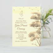 Hindoe Huis Warming Griha Pravesh Kaart (Staand voorkant)