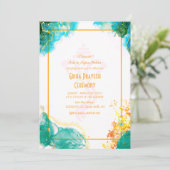 Hindoe Huis Warming Griha Pravesh Kaart (Staand voorkant)