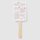 Hindoe huwelijksrituelen pauw Jaipur paleis Handwaaier (Achterkant)