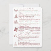 Hindoe huwelijksrituelen pauw Jaipur paleis Kaart (Achterkant)