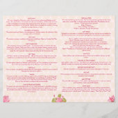 Hindoe huwelijksrituelen programma roze lotus (Achterkant)