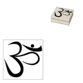 hindoe spirituele om kunst stempel (Gestempeld)